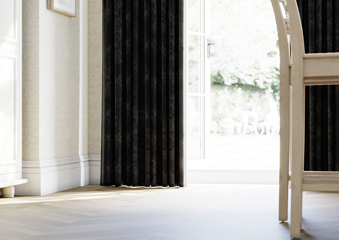 Faux Suede, Black - Made to Measure Curtains - Image 5